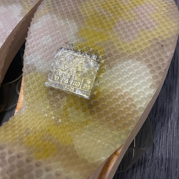 Sketchers Y2K Rhinestone Flower Sandals Size 9 - Picture 5 of 6